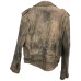 Distressed Classic Biker Jacket