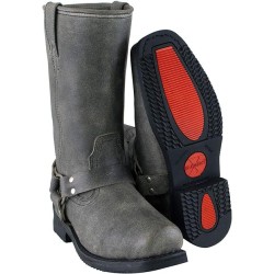 Men's Leather Motorcycle Boots